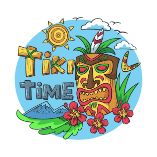 Tikistyle Time Ethnic Design T-Shirt