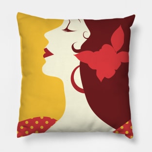 Spanish Woman Pillow