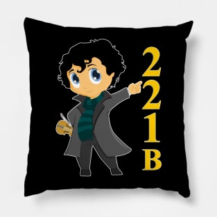 Sherlock Chibi Pillow