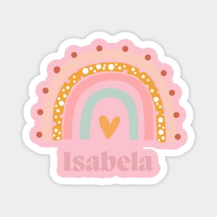 Hand Name Written Of Isabela Magnet