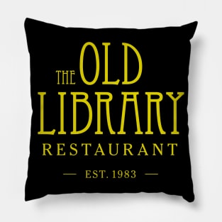 The Old Library Logo Pillow