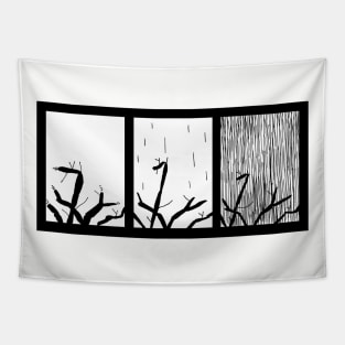 Heavy rain Tapestry