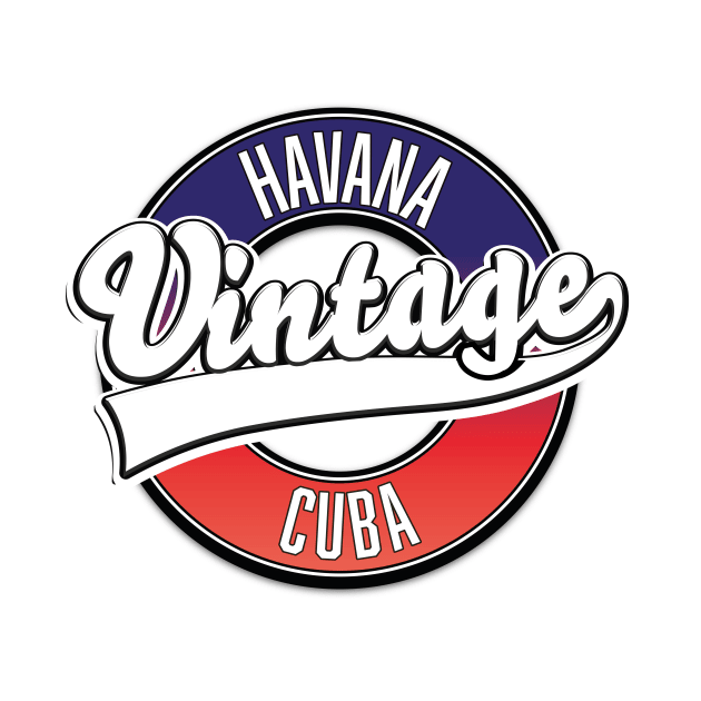 Havana Cuba vintage logo by nickemporium1