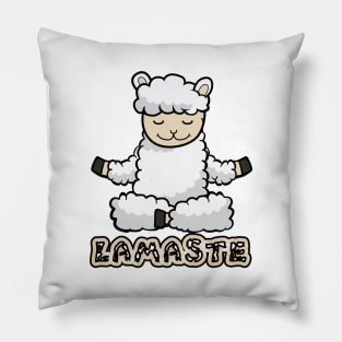 lamaste lama yoga Pillow