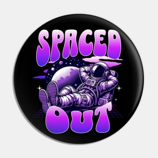 Spaced Out Astronaut Pin