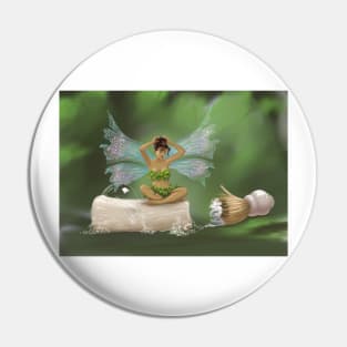 fairy and bubbles Pin