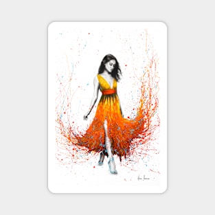 Orange Fashion Magnet