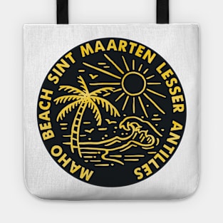 Maho Beach Sint Maarteen Lesser Antilles Saint Martin Tote