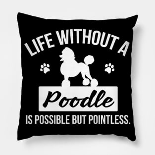 Poodle Pillow