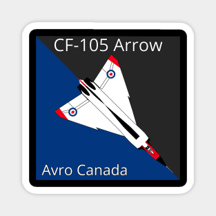 AVRO CF105 ARROW RCAF Magnet