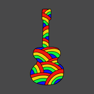 Rainbow Guitar T-Shirt