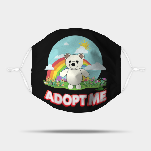 Adopt Me Funny Polar Bear Adopt Me Mask Teepublic