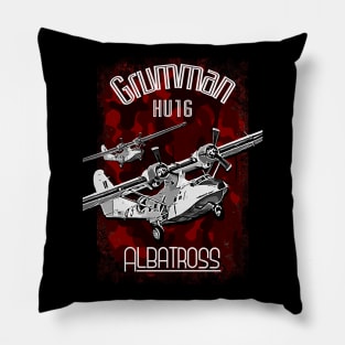 Grumman HU-16 Albatross Sea Plane Pillow