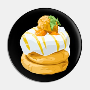 Mango Pancake Pin