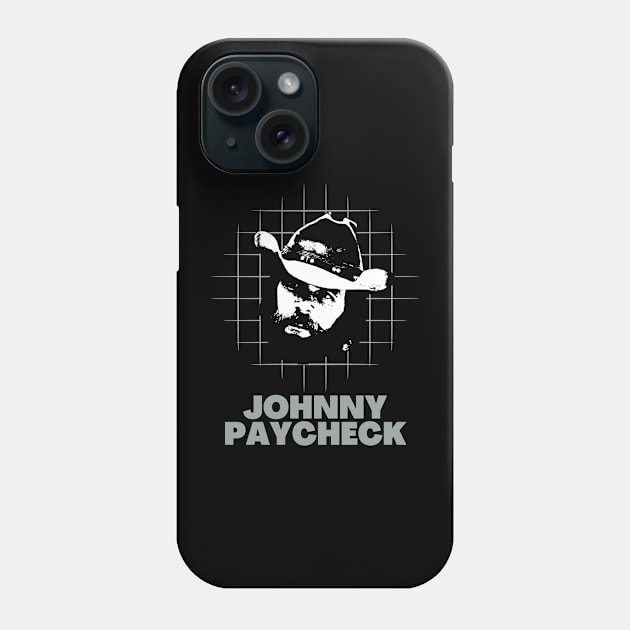 Johnny paycheck -> retro Phone Case by LadyLily