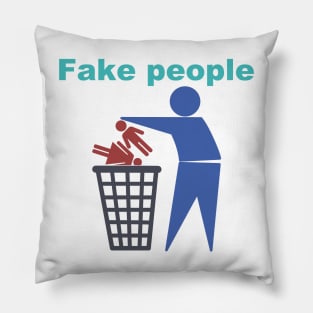 Fake people Pillow