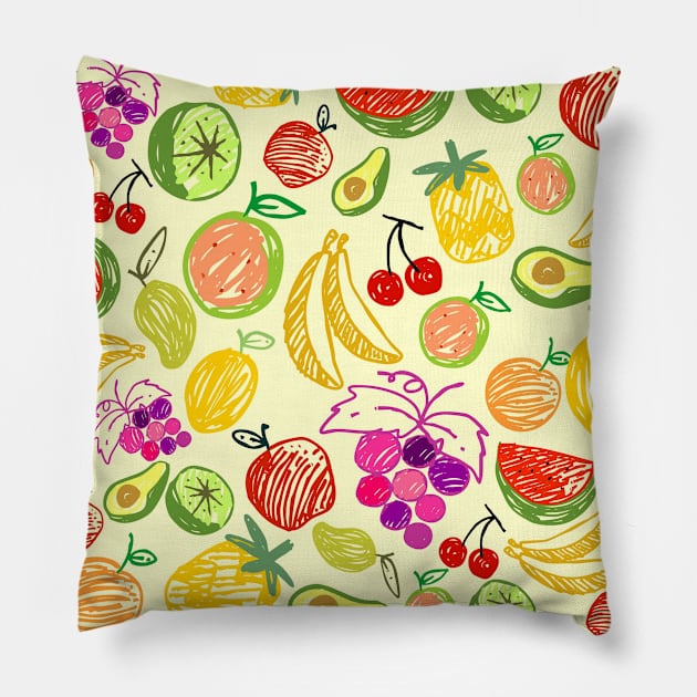 fruits Pillow by k&f