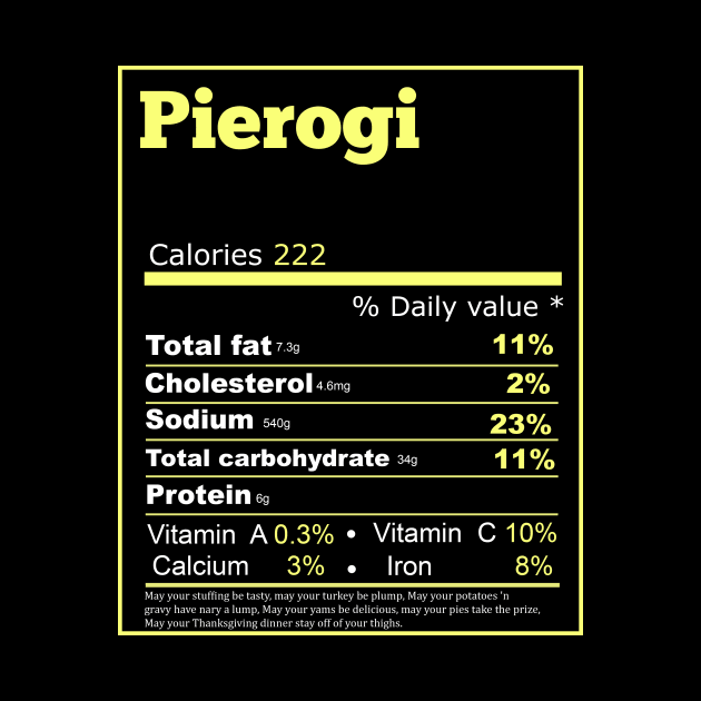 pierogi nutrition by Flipodesigner