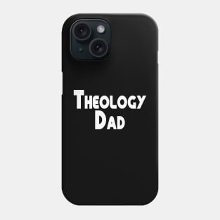 White Christian Theology Dad Simple Basic Design Phone Case