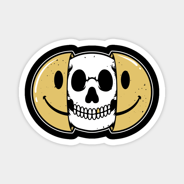 Put on a happy face Magnet by WMKDesign