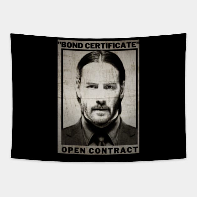 bond certificate Tapestry by ganjel_ban