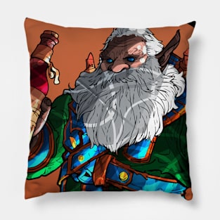 Drinking Dwarf Pillow