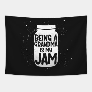 being a grandma is my jam Tapestry