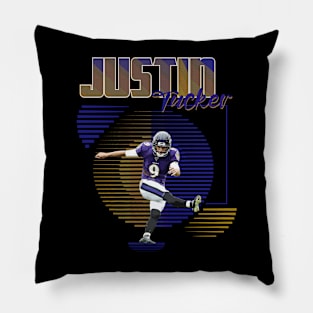 justin tucker Pillow