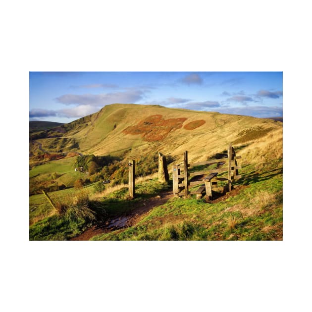 Footpath to Mam Tor by galpinimages