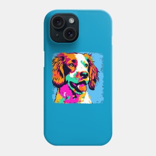 Brittany Pop Art - Dog Lover Gifts Phone Case