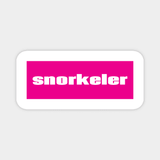 Snorkeler Magnet