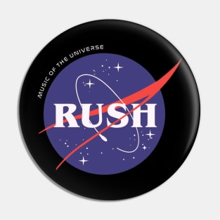 Rush Music Universe Parody Design Fanart Pin