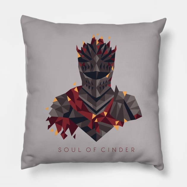 Soul of Cinder Pillow by nahamut