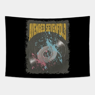 Avenged Sevenfold Vintage Vynil Tapestry