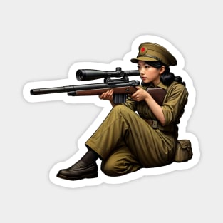 Sniper Girl Magnet