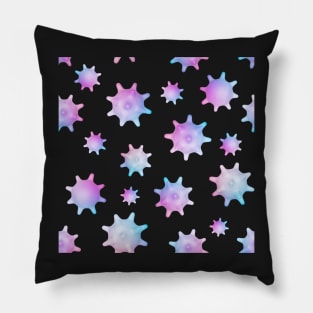 Coronavirus seamless pattern Pillow