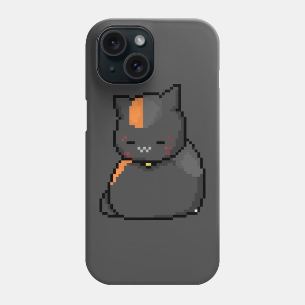 Nyanko-sensei Pixel Art 2 Phone Case by Tatsu_chan