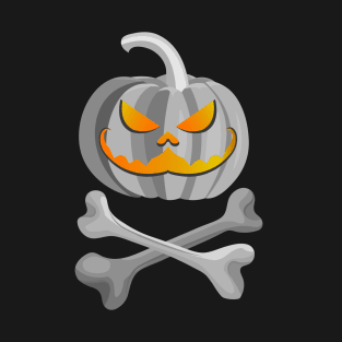 Pumpkin skull T-Shirt