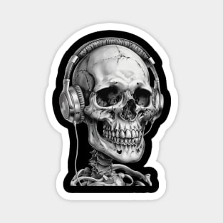 Skull Beats: Macabre Melodies Magnet