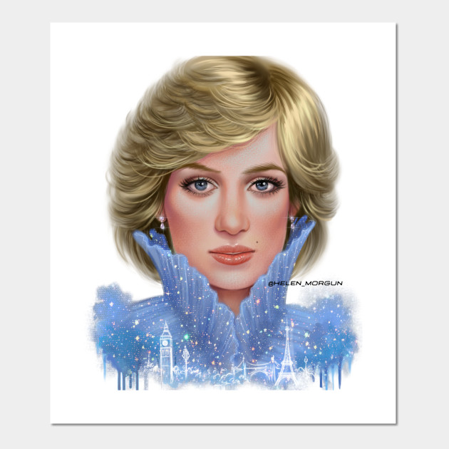 Diana Princess Diana Posters And Art Prints Teepublic Au