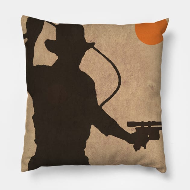 Han Jones Pillow by EightiesBeast