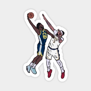 Andrew Wiggins Dunks on Anthony Davis Magnet