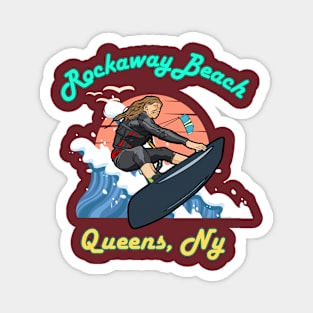 Rockaway beach Magnet