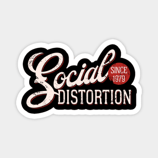 Social Distortion Band Tees California Rock grey Magnet