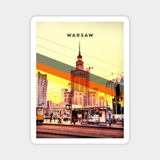 Warsaw Poland Magnet