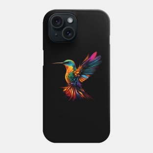 Neon Hummingbird #1 Phone Case