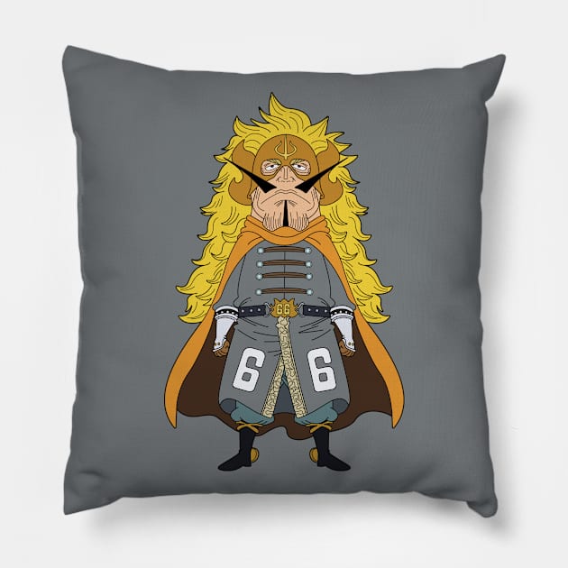 Vinsmoke Judge Pillow by onepiecechibiproject