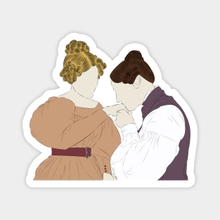 Anne and Ann from Gentleman Jack 2 Magnet