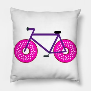 Donut Cycle Pillow