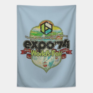 Expo '74 World's Fair Crest 1974 Tapestry